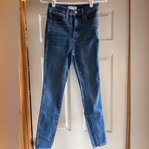 Madewell High Rise Skinny Jeans